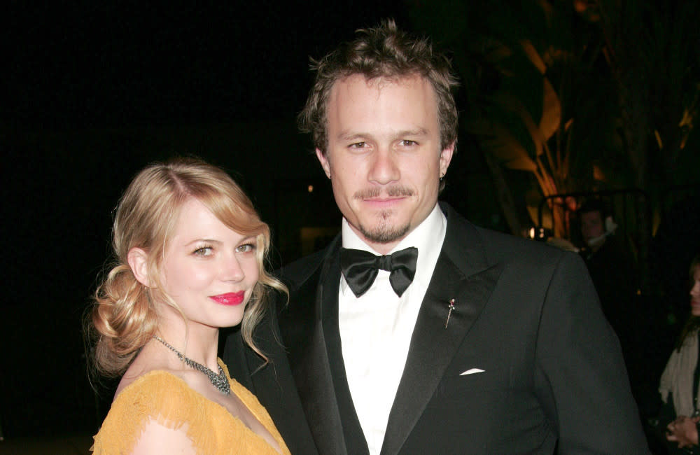 Michelle Williams et Heath Ledger credit:Bang Showbiz