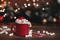 <p>If the kids go crazy for a cup of cocoa, they'll really love this interactive Christmas activity. Make a big batch of hot chocolate and set out plenty of toppings—think marshmallows, whipped cream, sprinkles, and crushed peppermints—then let everyone in the family go to town. </p><p><em>Learn how to set up a hot chocolate bar at <a href="https://www.howsweeteats.com/2014/11/lindt-chocolate-hot-chocolate-bar/" rel="nofollow noopener" target="_blank" data-ylk="slk:How Sweet Eats;elm:context_link;itc:0;sec:content-canvas" class="link ">How Sweet Eats</a>.</em></p><p><a class="link " href="https://www.amazon.com/Chocolatier-Chocolate-Gourmet-Canister-Servings/dp/B07PPPD1YZ/?tag=syn-yahoo-20&ascsubtag=%5Bartid%7C10072.g.34454588%5Bsrc%7Cyahoo-us" rel="nofollow noopener" target="_blank" data-ylk="slk:SHOP HOT COCOA POWDER;elm:context_link;itc:0;sec:content-canvas">SHOP HOT COCOA POWDER</a></p>