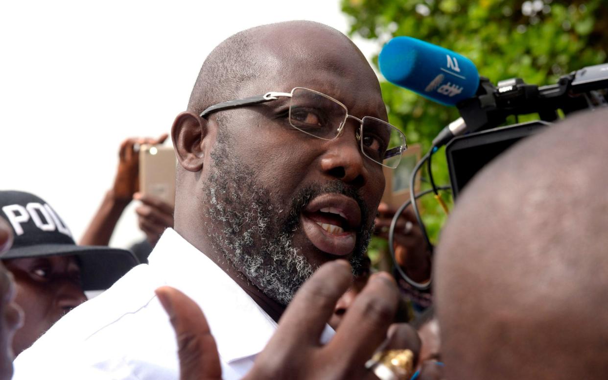 George Weah confirmed as Liberia's president - AFP