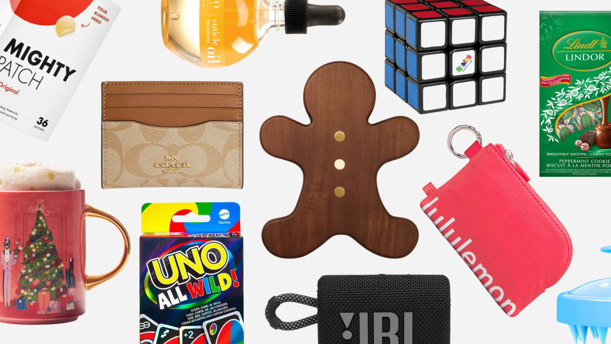 Best stocking stuffers to buy on sale this holiday season (photos via Amazon, Coach Outlet, Lululemon & Indigo)