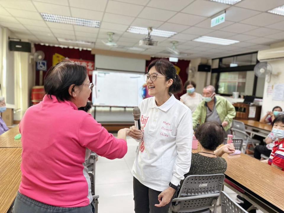 柯美蘭強調絕不禮讓國民黨，參選到底。（圖：柯美蘭臉書）