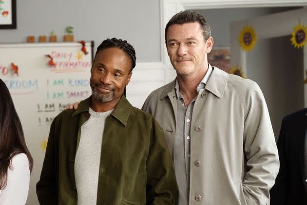 Billy Porter (left) and Luke Evans star in 