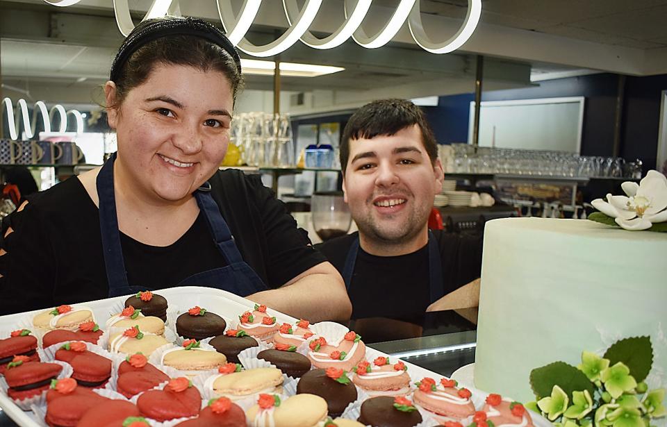 Erica Couto and brother Andrew Ferreira are co-owners of Europa Pastries and Coffee Shop in Fall River, which recently celebrated its 25 year anniversary.