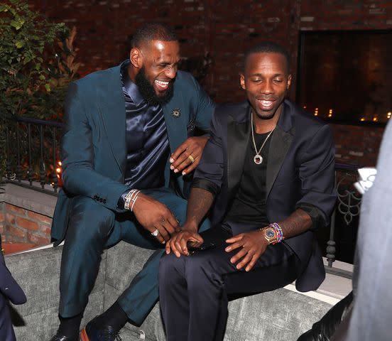 Jerritt Clark/Getty Rich Paul and LeBron James