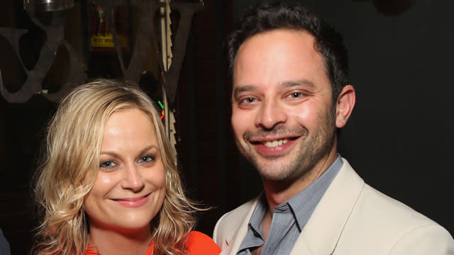 Amy Poehler is a single lady once again. The former <em>Parks and Recreation</em> star and comedian Nick Kroll have officially broken up, ET confirms. <em>Us Weekly</em> was the first to break the news. WATCH: Amy Poehler and Tina Fey Reunite in Hilarious <em>Sisters </em>Trailer Kroll, 37, and Poehler, 44, were first rumored to be dating in May 2013, but their public appearances have been sparse over the past two years. They were last seen posing together in April at the Los Angeles premiere of Kroll's film <em>Adult Beginners. </em> Over Emmys weekend, the two were both spotted separately out and about in L.A. <em>Brooklyn Nine-Nine</em> star Chelsea Peretti snapped a pic of the comedian with his <em>Kroll Show</em> co-star Jenny Slate at a pre-Emmys party on Sept. 18. A few days later, Poehler hit the Emmys red carpet with her Paper Kite Productions partner, Brooke Posch. <strong> MORE: Amy Poehler Thinks She May Have Gone on a Date with John Stamos </strong> In her memoir <em>Yes Please</em>, which came out nearly a year ago, Poehler gushed over her relationship with Kroll. "I have a boyfriend who knows how to settle me," she said of <em>The League </em>star. "He puts his hand on my chest and tells me boring stories. On one of our first nights together I woke up apologizing for my snoring and he pulled out two earplugs he had worn to bed so he could hear what I was saying." <strong> WATCH: Amy Poehler Breaks Silence About Divorce -- It 'Really Sucks' </strong> Prior to dating Kroll, Poehler was married to 45-year-old actor Will Arnett. They divorced in Sept. 2012 after nine years of marriage, and have two children, Archie, 6, and Abel, 5. This summer saw a lot of heartbreak. Check out the biggest breakups in Hollywood that occurred over the past few months: