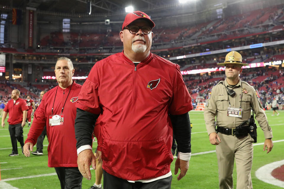 Bruce Arians was the Arizona Cardinals’ head coach from 2013-2017. (Getty Images)