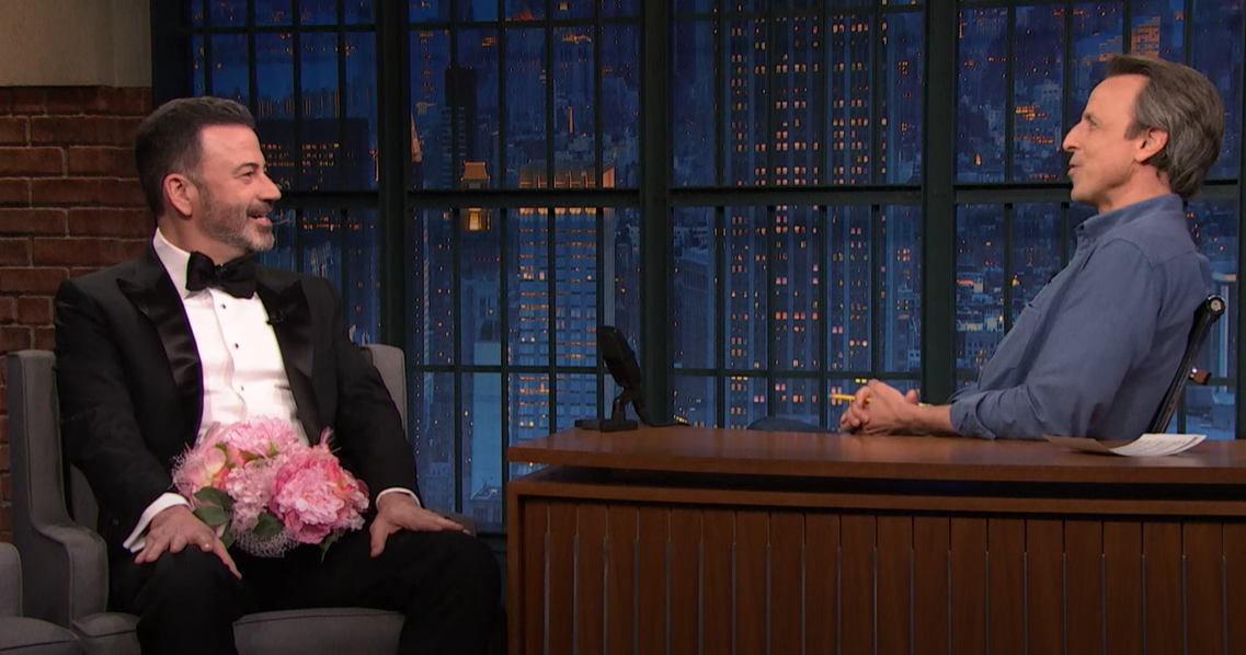 Jimmy Kimmel on ‘Late Night with Seth Meyers’ (Late Night with Seth Meyers)