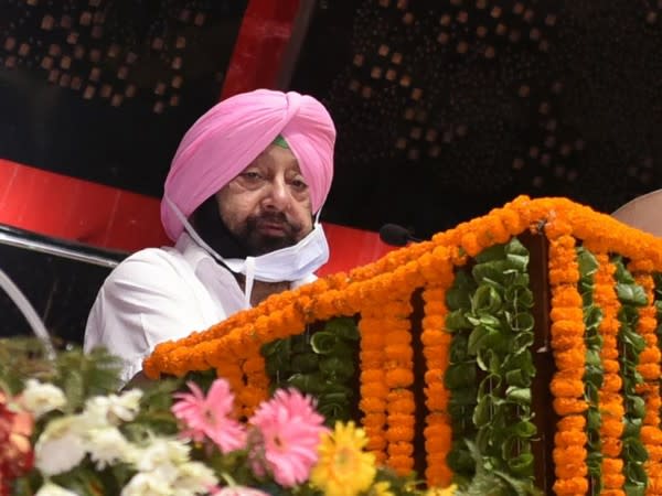 Punjab Chief Minister Captain Amarinder Singh. (Photo/ANI)