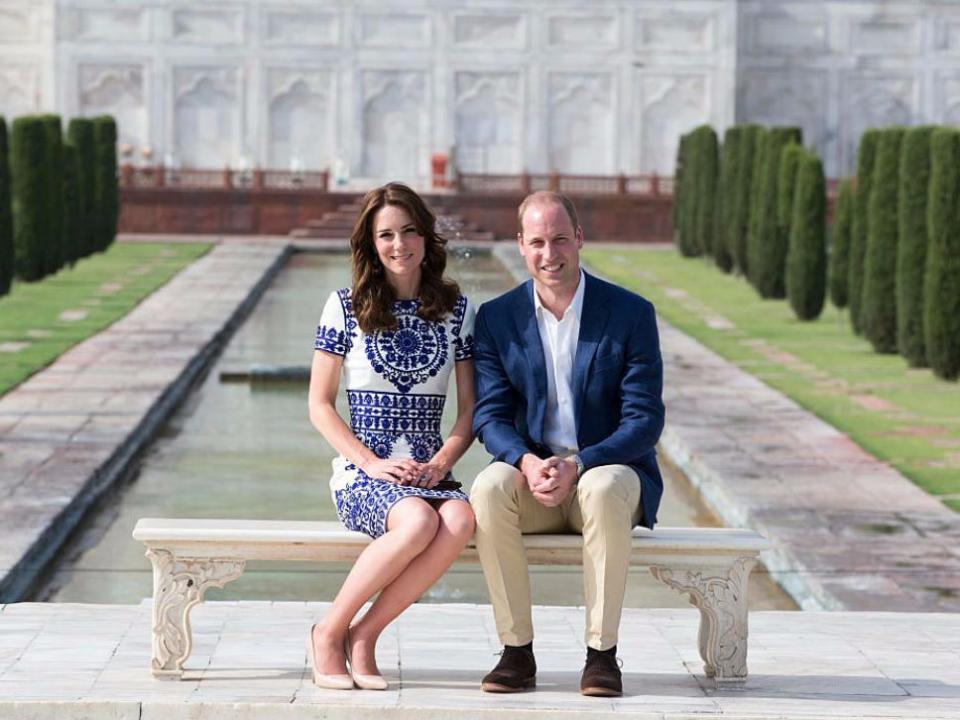 kate middleton prince william india