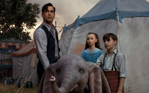 A scene from Tim Burton's Dumbo - Credit: Disney/AP