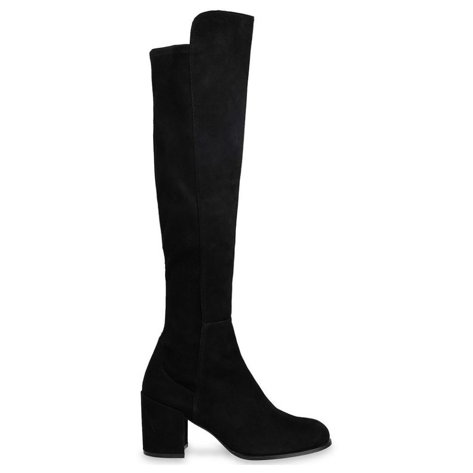 14) Suede Knee Boots