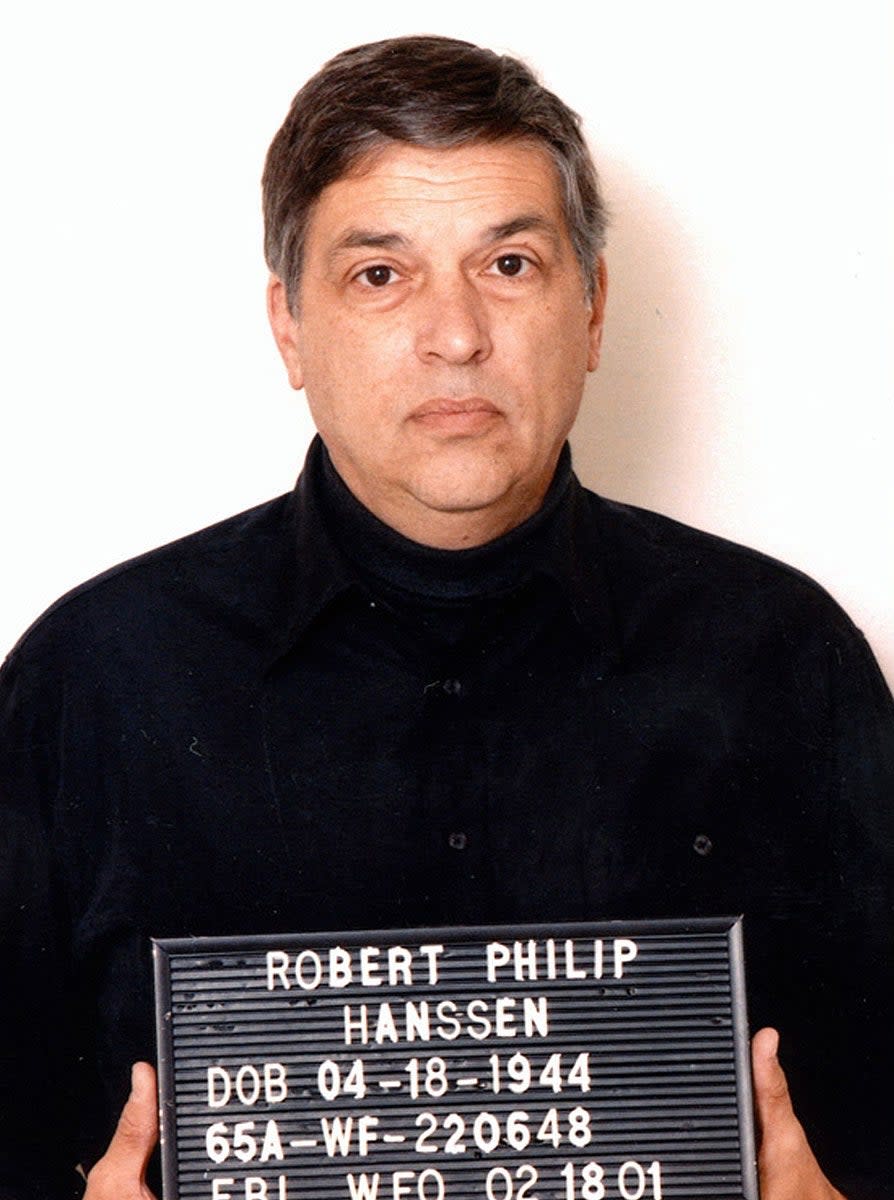 robert hanssen cold war spy mugshot