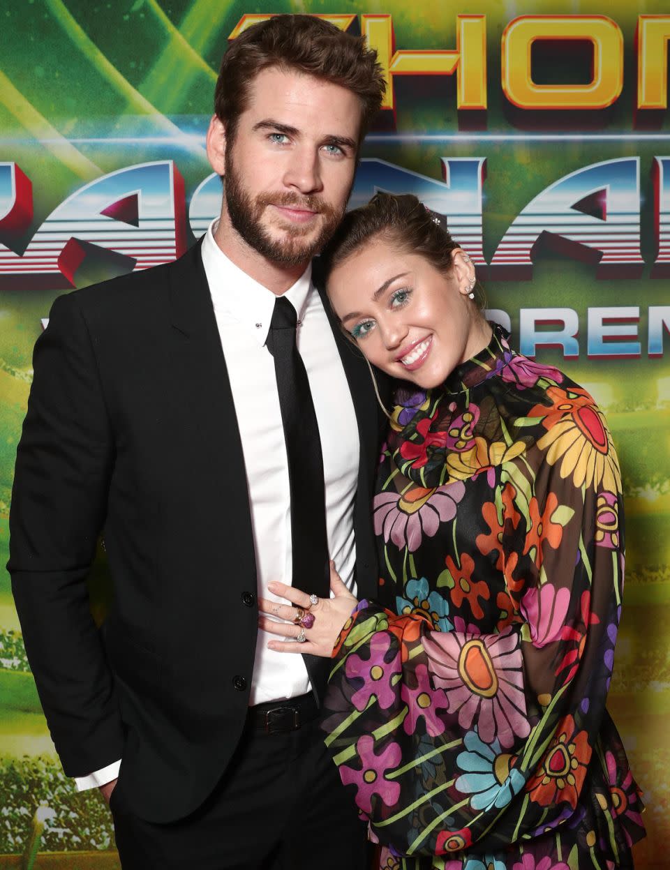 The pair attended the Thor premiere recently in LA where no rings were in sight. Source: Getty