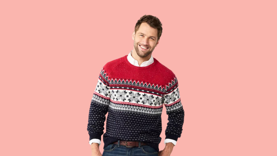 Keep it classy (and only slightly ugly) with this fair isle option from Kohl's.