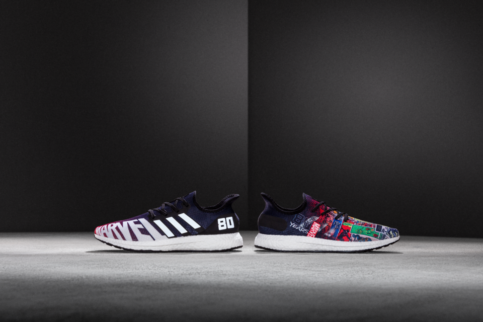 Adidas SPEEDFACTORY AM4 Marvel 80 Vol. 1 and Marvel 80 Vol. 2 (Photo: Marvel/Adidas)