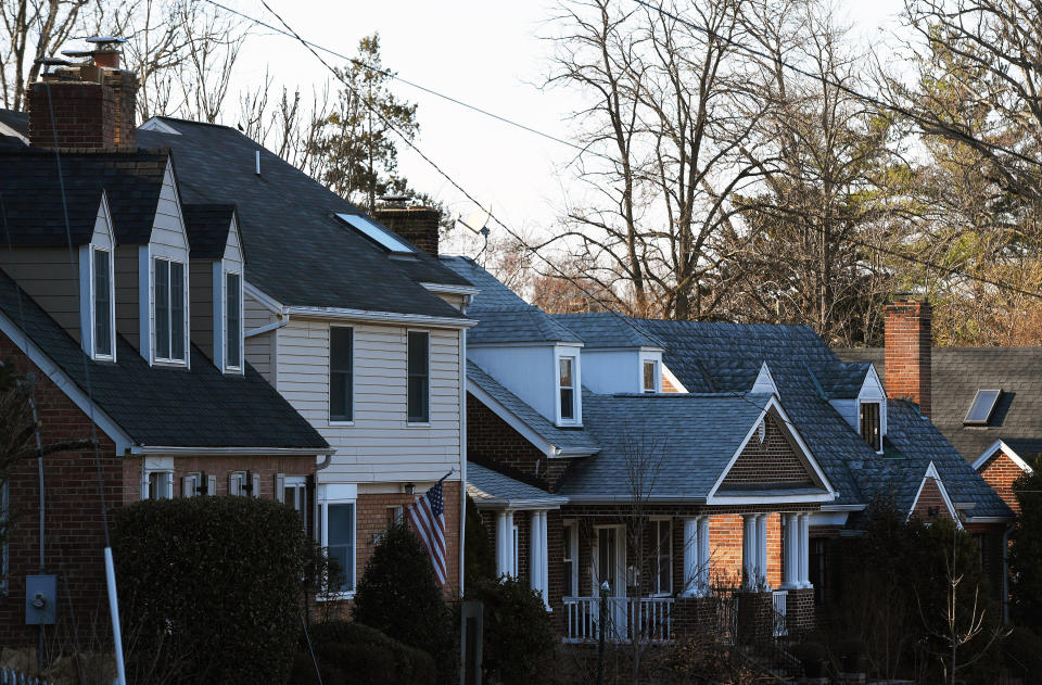 A residential neighborhood just a few blocks from Amazon's proposed new campus in Arlington, Virginia. (Photo: The Washington Post via Getty Images)