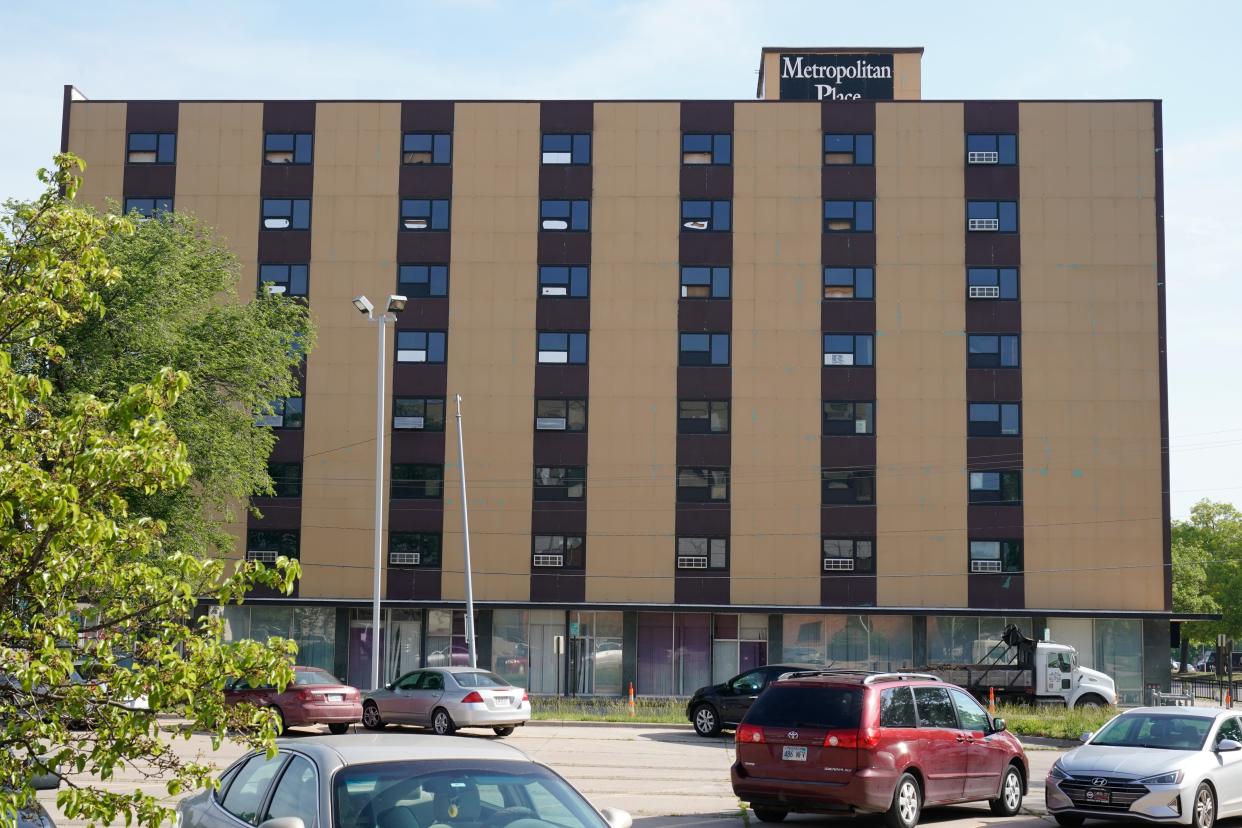 The former St. Gregory's Apartments building at 635 S.W. Harrison is among the most valuable vacant properties in Topeka.