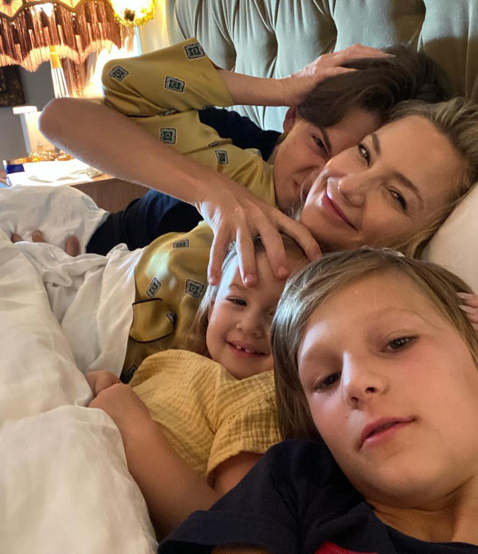 Kate Hudson and her kids