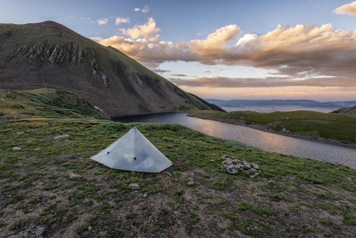 camping in the sangre de cristo wilderness, colorado