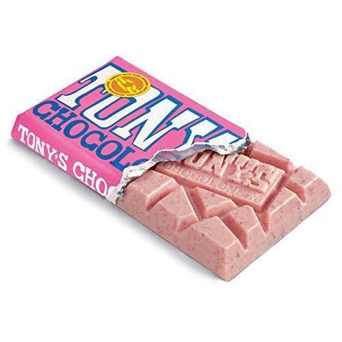 33) White Chocolate Bar with Raspberry and Popping Candy