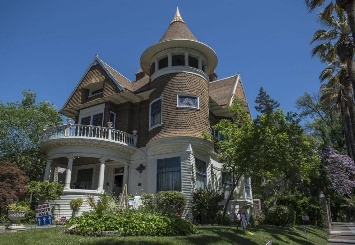 This Queen Anne-style Victorian, built in the late 1890s at the corner of 21st and T streets, represents the large homes found in the Poverty Ridge neighborhood.
