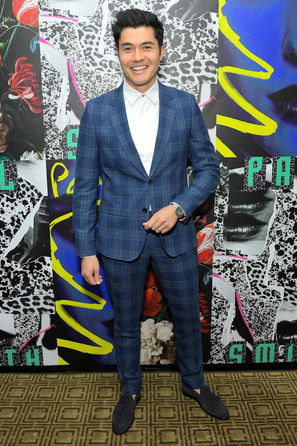 Henry Golding in Paul Smith