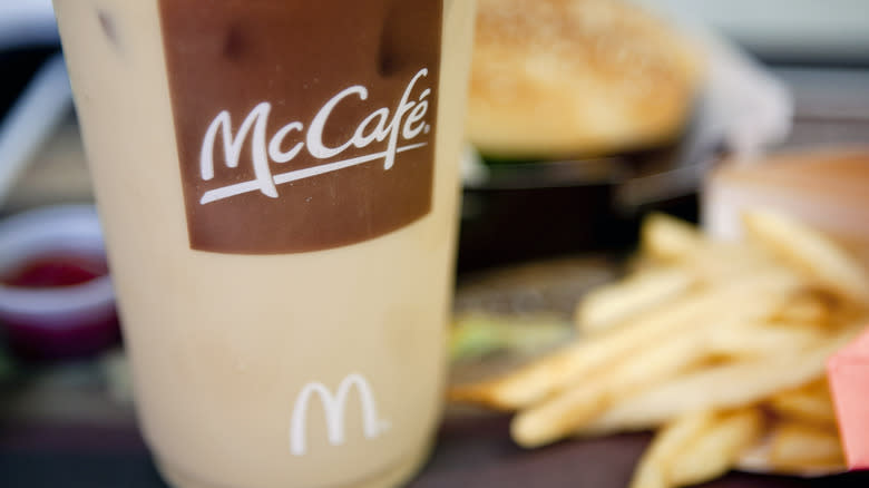 McDonald's McCafe iced coffee
