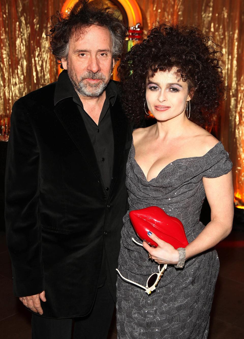 Tim Burton and Helena Bonham Carter