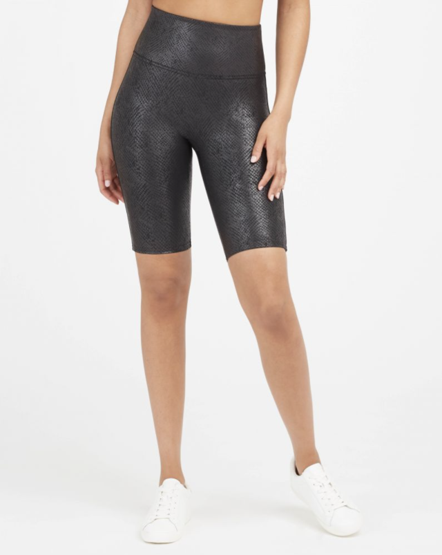 Spanx Faux Leather Biker Short – Tin Rose Boutique