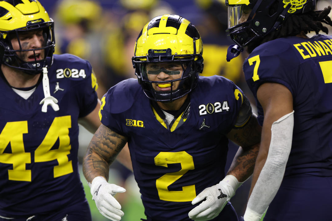 Here are the 5 plays that powered Michigan's national title win. (Gregory Shamus/Getty Images)