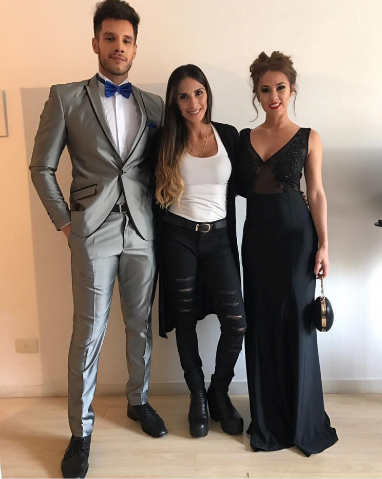 Facundo Arrigoni, Sol Fernández y Barby Silenzi. – Foto: Instagram/solbeautymakeup