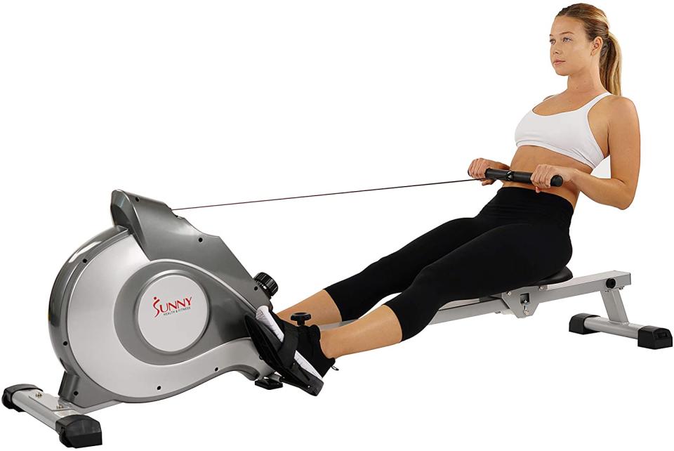 Sunny Health & Fitness Rowing Machine with Magnetic Resistance - Amazon, $328 (originally $509) 