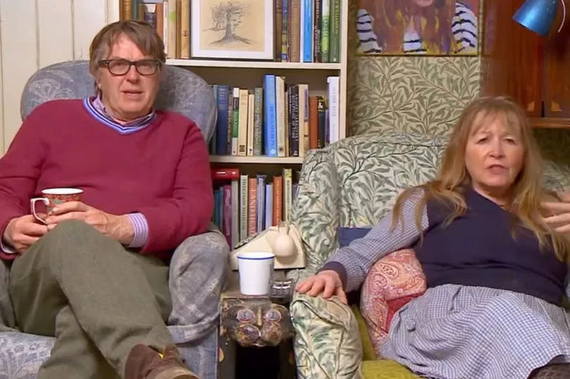 Giles and Mary on Gogglebox