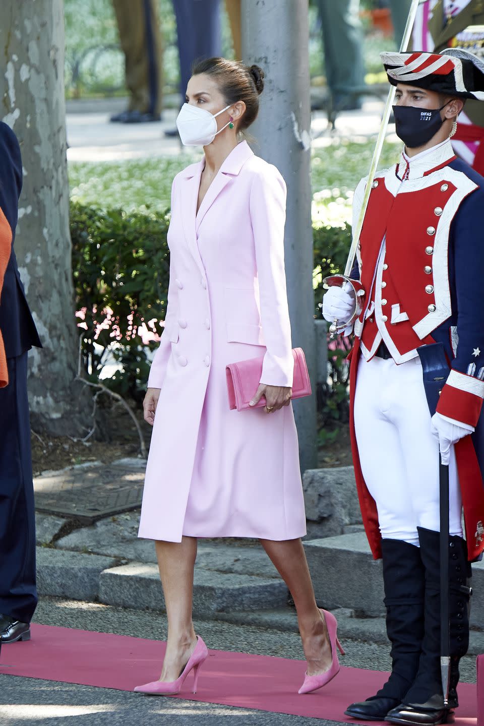 spanish royals attend armed forces day