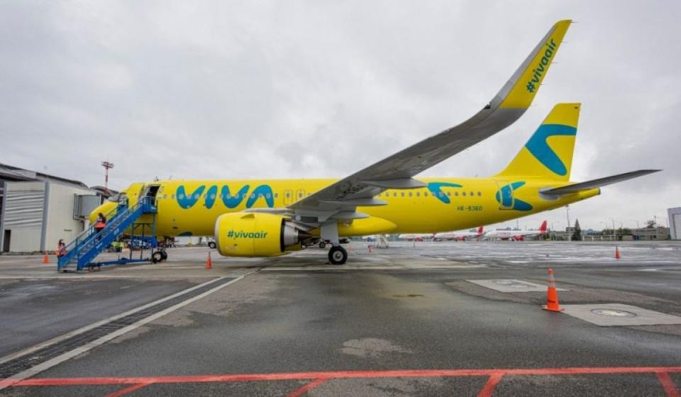 Así se ha movido Viva Air en el mercado aéreo de Colombia. Foto: archivo Valora Analitik