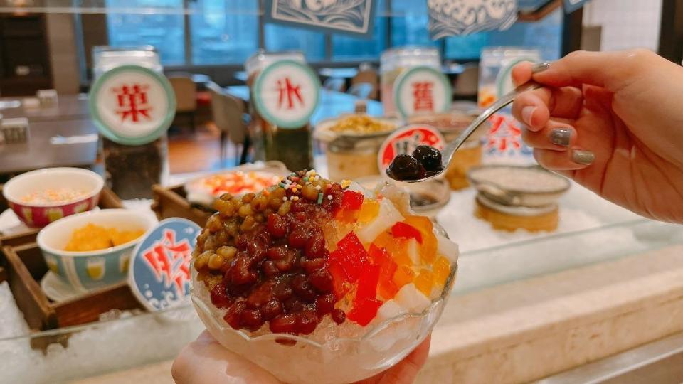 百宴自助餐廳推出「台灣復古懷舊冰菓室」。（圖／業者提供）