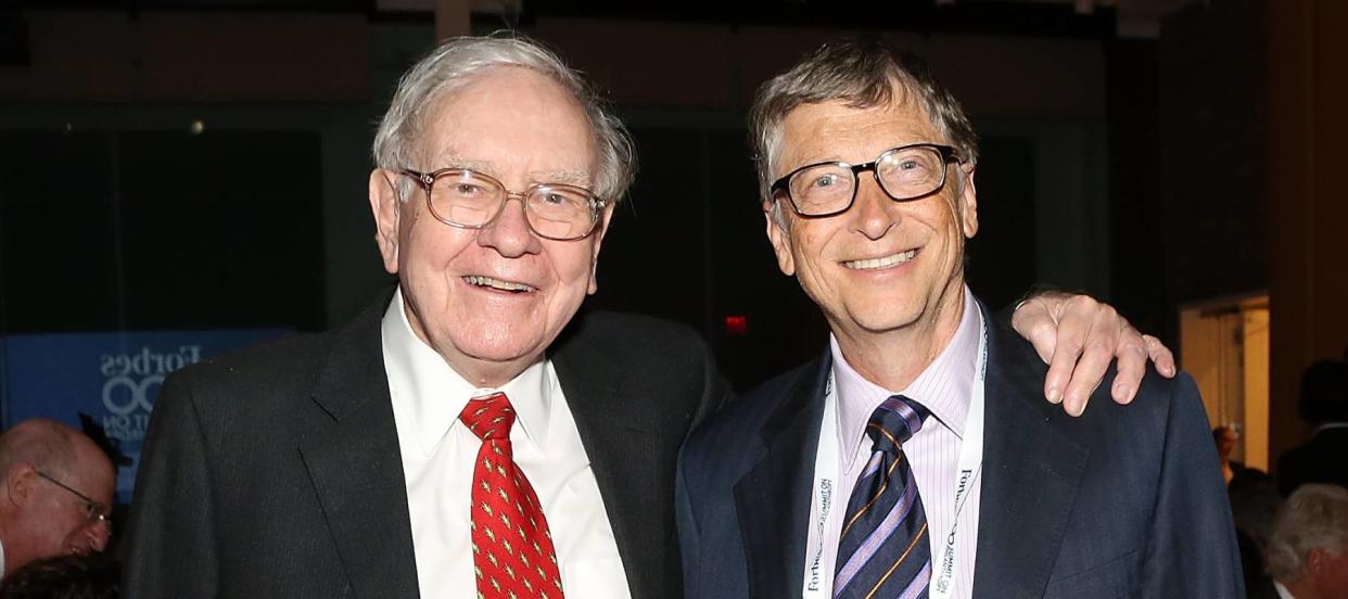 'It gave me a big advantage': Warren Buffett and Bill Gates were asked to give the secret to their success in 1 word — they both gave the exact same answer