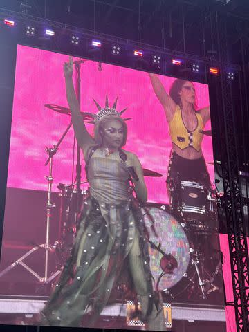 <p>Jack Irvin</p> Chappell Roan performs at the 2024 Governor's Ball