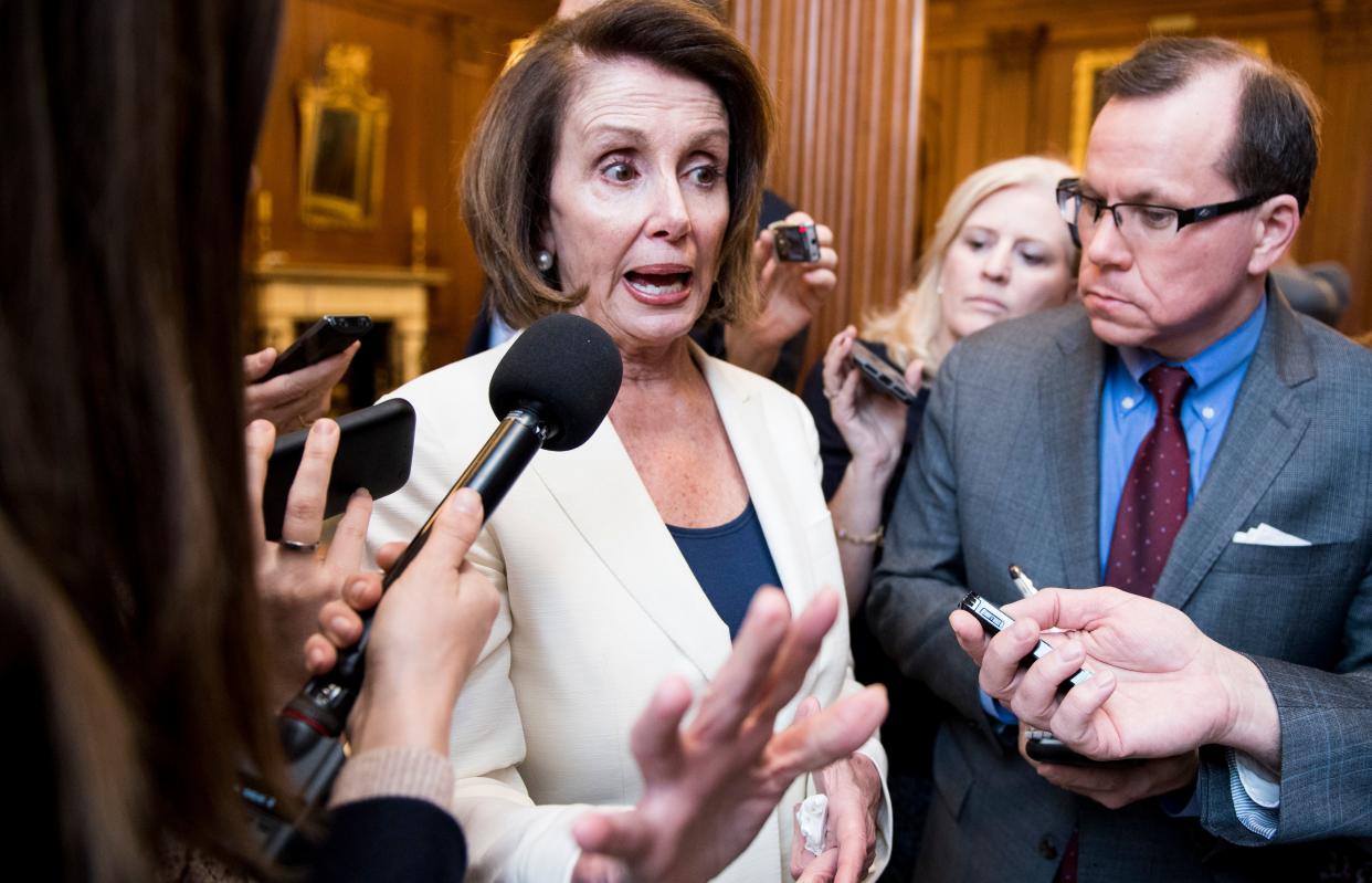 House Minority Leader Nancy Pelosi (D-Calif.) has been going after Republicans for a&nbsp;&ldquo;culture of corruption, cronyism and incompetence.&rdquo; (Photo: Bill Clark/Getty Images)