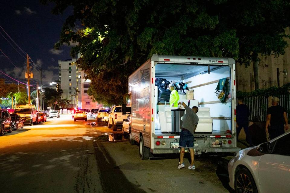 Residents of a 138-unit condo at 5050 NW Seventh St. in Flagami were forced to evacuate Aug. 9, 2021, after city officials deemed the building unsafe.