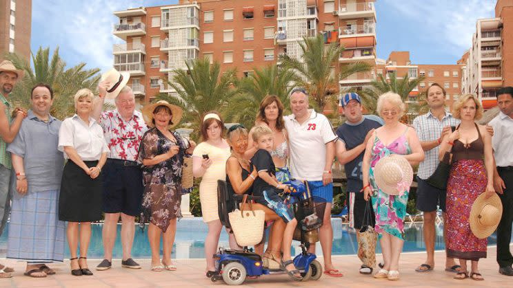 The cast of Benidorm