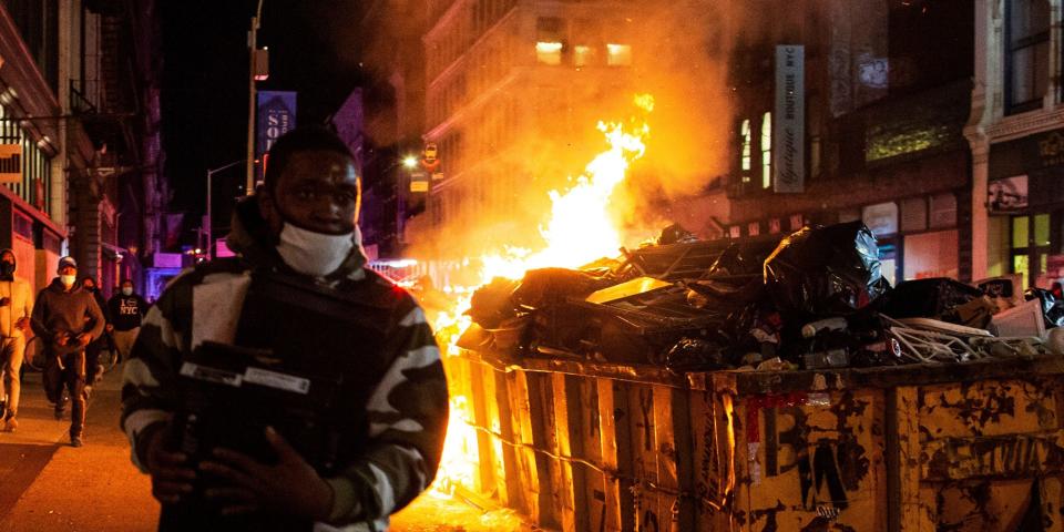 protests george floyd new york city looting