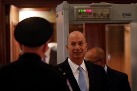 U.S. Ambassador to the European Union Gordon Sondland arrives on Captiol Hill