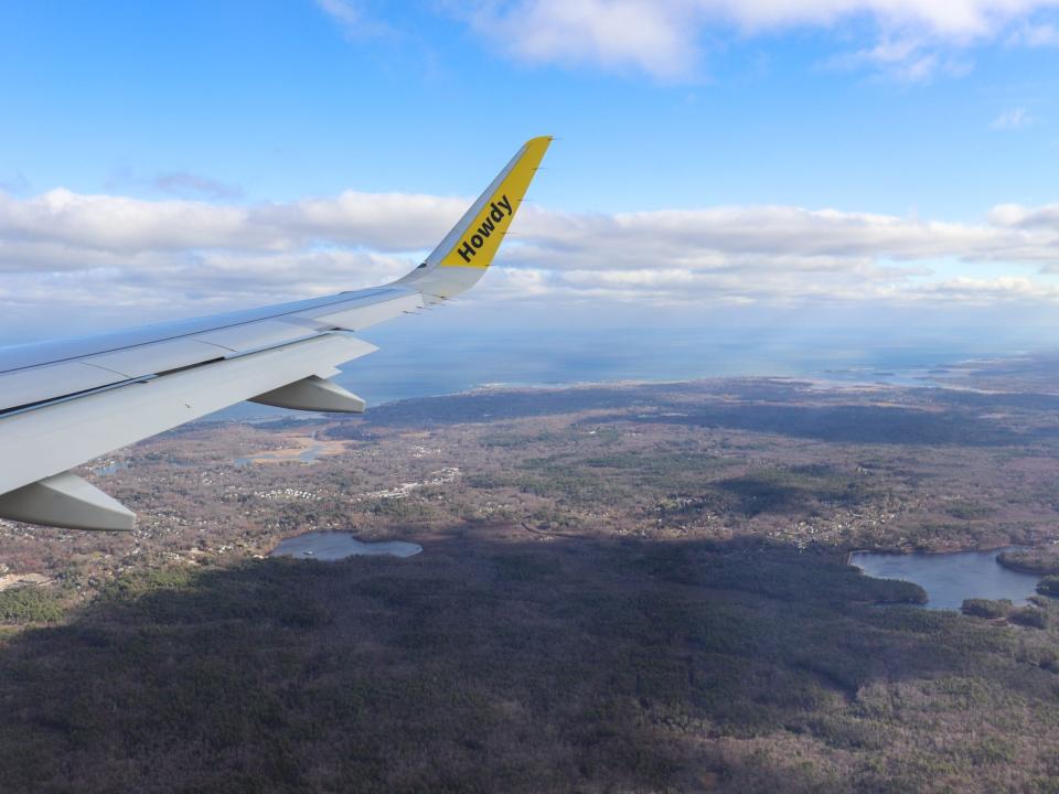 Spirit Airlines Newark-Boston Inaugural Flight