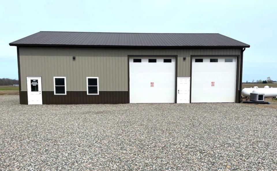 The new Bronson satellite fire station at Southern and Gilead Lake Roads sits on land leased for $1 a year from the Branch County Road Commission.