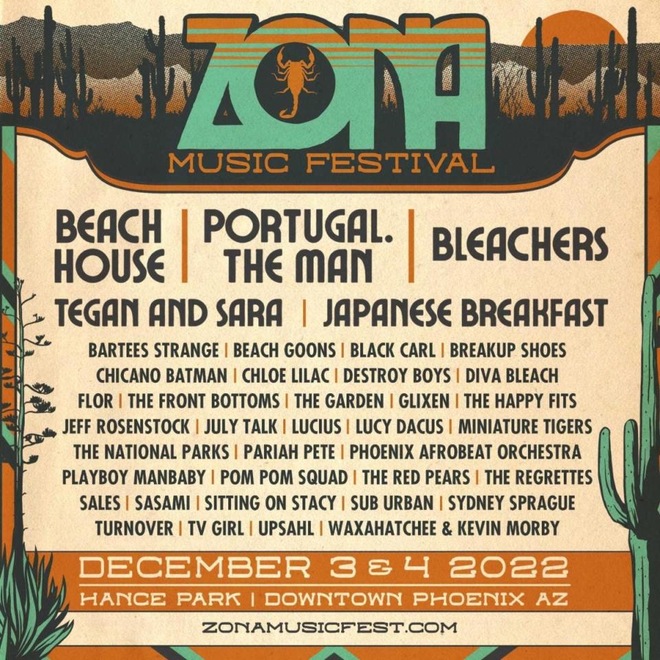 Zona Music Festival poster