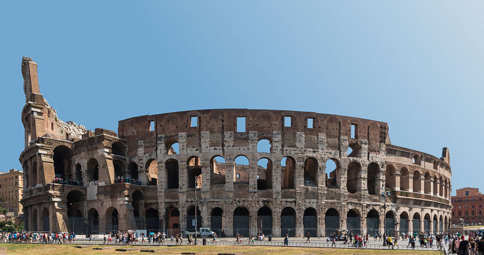 羅馬競技場 (Photo by Jebulon, License: CC0, Wikimedia Commons提供)