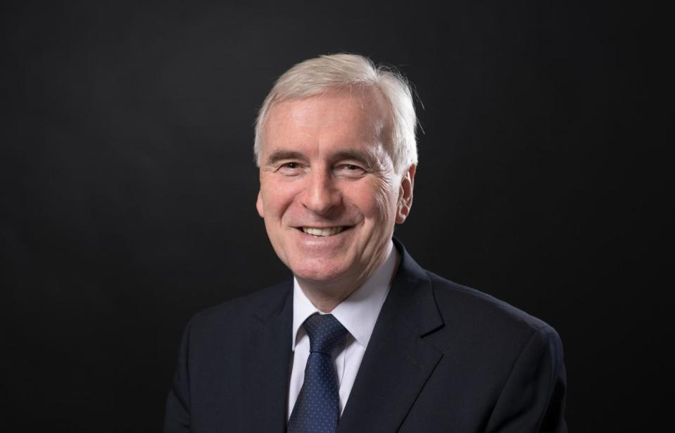 A shoulder to cry on: Shadow Chancellor John McDonnell (Photographer: Chris Ratcliffe/Bloomberg via Getty Images) (Bloomberg via Getty Images)