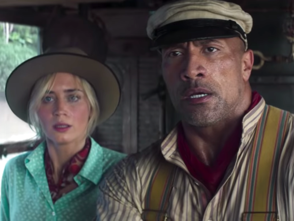 jungle cruise emily blunt dwayne johnson