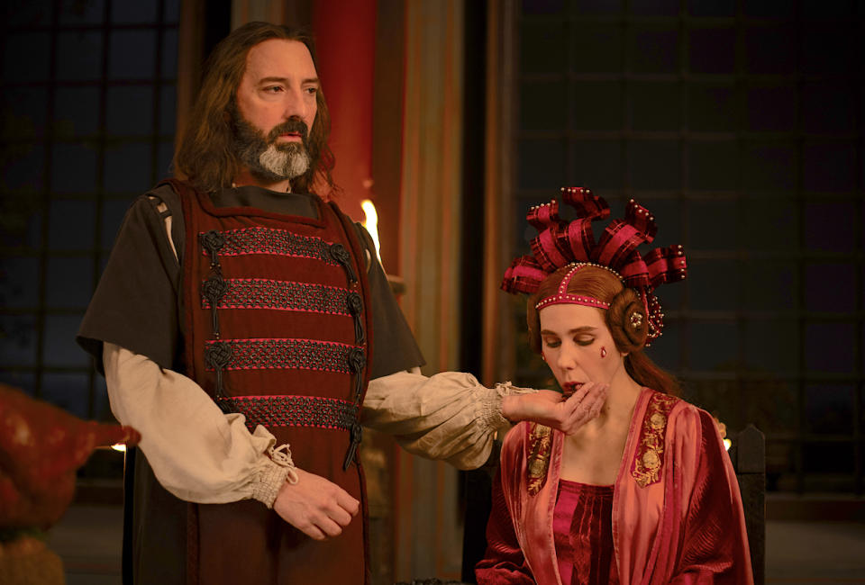 The Decameron First Look: Tony Hale and Zosia Mamet Try to Survive the Black Death in Netflix Comedy